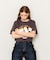別注 BIG BABY ICE CREAM フォトプリント Tシャツ