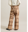 グラデーションワイドパンツ