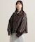 レザレット ショートブルゾン