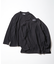 2-Pack Reversible Long Sleeve Tee “REGULAR FIT”