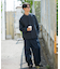 LANATEC WOOLY リラックスフィット ノーカラーシャツ