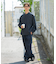 LANATEC WOOLY リラックスフィット ノーカラーシャツ