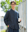 LANATEC WOOLY リラックスフィット ノーカラーシャツ