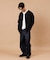 LANATEC WOOLY リラックスフィット ノーカラーシャツ
