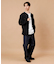 LANATEC WOOLY リラックスフィット ノーカラーシャツ