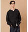 LANATEC WOOLY リラックスフィット ノーカラーシャツ