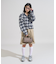 別注 フード付き ネルシャツ