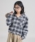 別注 フード付き ネルシャツ