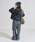 別注 フード付き ネルシャツ