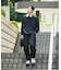 限定展開 ALL WEATHER ACTIVE WEAR/オールウェザーアクティブウェア リラックスフィット パッカブルセットアップ/クルーネックPO