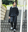 限定展開 ALL WEATHER ACTIVE WEAR/オールウェザーアクティブウェア リラックスフィット パッカブルセットアップ/クルーネックPO