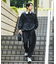 限定展開 ALL WEATHER ACTIVE WEAR/オールウェザーアクティブウェア リラックスフィット パッカブルセットアップ/クルーネックPO