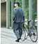 限定展開 ALL WEATHER ACTIVE WEAR/オールウェザーアクティブウェア リラックスフィット パッカブルセットアップ/クルーネックPO