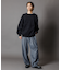 ワイドシルエット バレルレッグ スラックス パンツ 【限定展開】