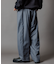 ワイドシルエット バレルレッグ スラックス パンツ 【限定展開】