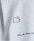 'HELLO KITTY' MESSAGE 刺繍スウェット