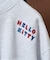'HELLO KITTY' MESSAGE 刺繍スウェット