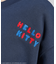 'HELLO KITTY' MESSAGE 刺繍スウェット