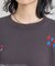 'HELLO KITTY' MESSAGE 刺繍スウェット