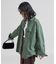 ペイント加工 シャツジャケット＜セットアップ対応＞