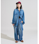 ペイント加工 シャツジャケット＜セットアップ対応＞