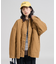 襟コーデュロイ ダックジャケット