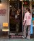 Burger Factory×FREAK'S STORE/バーガーファクトリー 別注 ビッグシルエット バックプリント クルーネックスウェット 【限定展開】