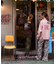 Burger Factory×FREAK'S STORE/バーガーファクトリー 別注 ビッグシルエット バックプリント クルーネックスウェット 【限定展開】