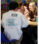 Burger Factory×FREAK'S STORE/バーガーファクトリー 別注 ビッグシルエット バックプリント クルーネックスウェット 【限定展開】