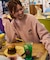 Burger Factory×FREAK'S STORE/バーガーファクトリー 別注 ビッグシルエット バックプリント クルーネックスウェット 【限定展開】