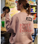 Burger Factory×FREAK'S STORE/バーガーファクトリー 別注 ビッグシルエット バックプリント クルーネックスウェット 【限定展開】