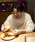 Burger Factory×FREAK'S STORE/バーガーファクトリー 別注 ビッグシルエット バックプリント クルーネックスウェット 【限定展開】