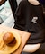 Burger Factory×FREAK'S STORE/バーガーファクトリー 別注 ビッグシルエット バックプリント クルーネックスウェット 【限定展開】
