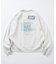 Burger Factory×FREAK'S STORE/バーガーファクトリー 別注 ビッグシルエット バックプリント クルーネックスウェット 【限定展開】
