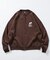 Burger Factory×FREAK'S STORE/バーガーファクトリー 別注 ビッグシルエット バックプリント クルーネックスウェット 【限定展開】