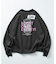 Burger Factory×FREAK'S STORE/バーガーファクトリー 別注 ビッグシルエット バックプリント クルーネックスウェット 【限定展開】