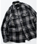 Relax Fit リラックスフィット ヘビーネル チェック シャツ 【限定展開】