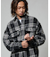 Relax Fit リラックスフィット ヘビーネル チェック シャツ 【限定展開】