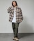 Relax Fit リラックスフィット ヘビーネル チェック シャツ 【限定展開】