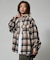 Relax Fit リラックスフィット ヘビーネル チェック シャツ 【限定展開】