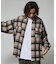 Relax Fit リラックスフィット ヘビーネル チェック シャツ 【限定展開】