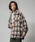 Relax Fit リラックスフィット ヘビーネル チェック シャツ 【限定展開】
