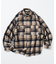 Relax Fit リラックスフィット ヘビーネル チェック シャツ 【限定展開】