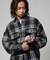 Relax Fit リラックスフィット ヘビーネル チェック シャツ 【限定展開】