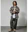 Relax Fit リラックスフィット ヘビーネル チェック シャツ 【限定展開】