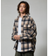 Relax Fit リラックスフィット ヘビーネル チェック シャツ 【限定展開】