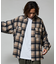Relax Fit リラックスフィット ヘビーネル チェック シャツ 【限定展開】