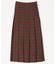 ＜新色追加＞チェック プリーツスカート
