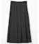 チェック プリーツスカート