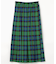 チェック プリーツスカート